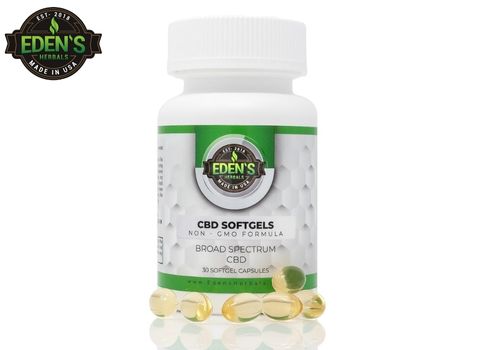 Eden's Herbals CBD capsules